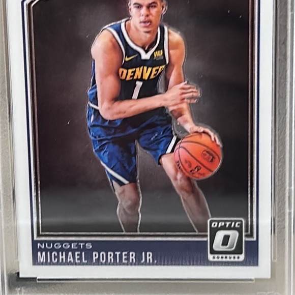 PANINI DONRUSS OPTIC - RATED ROOKIE - MICHAEL PORTER JR. GEM MENT PSA 10 - Picture 4 of 4